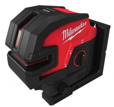 Laser Milwaukee M12 CLL4P-0C, krizovy, 4 body
