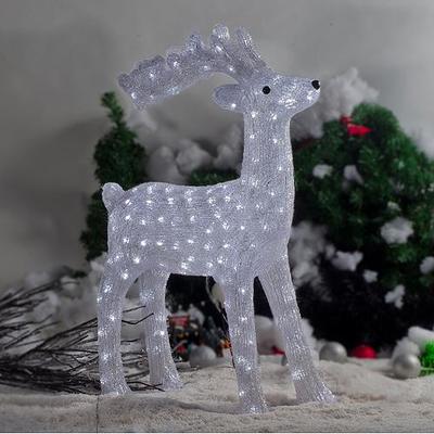 Dekorácia MagicHome Vianoce, Jeleň, LED, IP44