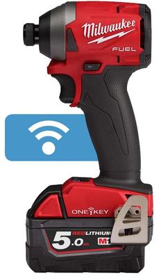 Utahovak Milwaukee M18 ONEID2-502X, 2x5.0Ah, 226Nm, 1/4" Hex