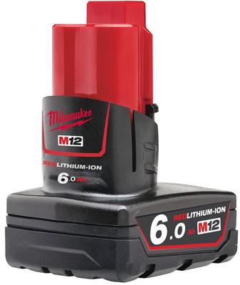Akumulator Milwaukee M12 B6, 12V, 6.0 Ah