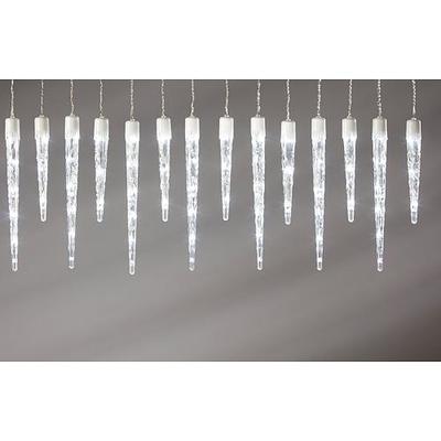 Dekorácia MagicHome Vianoce, Cencúle, LED, IP44, exteriér