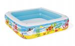 Bazén Bestway® 52192, Coral reef, detský, nafukovací, so strieškou, 147x147x122 cm