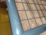 2.TRIEDA Brána Strend Pro METALTEC ECO 2, 1000/1500/50x50 mm, okrúhly rám, antracit, jednokrídlová, záhradná, ZN+PVC, RAL7016