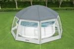 Kupola Bestway® 58612, nad bazén, ochranná, 600x600x295 cm