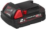 Akumulator Milwaukee M18 B2 Li-ion, 18V, 2.0 Ah