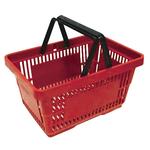 Košík Racks Shopper, 20 lit., červený, nákupný