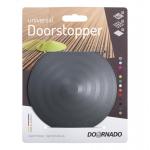 Zarážka do dverí DOORSTOPPER, doraz, plastová za dvere, dverová na podlahu, šedá