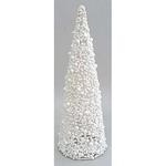 Dekoracia MagicHome X9108, TreeCone30.White, biela, bobuľky, 30 cm