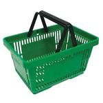 Košík Racks Shopper, 20 lit., zelený, nákupný
