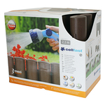 Palisáda cellfast® 3 Maxi, 2.1 m, hnedá