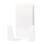 Háčik tesa® Powerstrips® Waterproof, vodeodolný, samolepiaci vešiak do kúpelne, na holiaci strojček, biely, max. 2kg