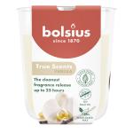 Sviečka Bolsius True Scents, vanilka, 80x73 mm, v skle