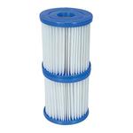 Filter Bestway® FlowClear™ Cartridge(I) 58093, 2ks v balení, kartušový, bazénový, 1249 lit./h