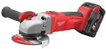 Bruska Milwaukee® HD28 AG115-502X, 2x5.0Ah, 115mm, uhlová