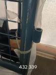 2.TRIEDA Brána Strend Pro METALTEC ECO 2, 1000/1800/50x50 mm, okrúhly rám, antracit, jednokrídlová, záhradná, ZN+PVC, RAL7016