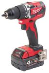 Skrutkovac Milwaukee M18 CBLPD-402C, 2x4.0Ah, 60Nm, s priklepom