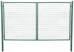 2.TRIEDA Brána Strend Pro METALTEC DUO, 3580/1750/100x50 mm, zelená, dvojkrídlová, záhradná, ZN+PVC, RAL6005