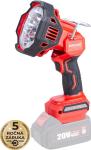 2.TRIEDA Reflektor Worcraft CLED-S20Li-30WB ShareSYS, 20V Li-ion, ručný, 30 W, 800/1500/2500 lm