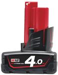 Akumulator Milwaukee M12 B4, 12V, 4.0 Ah