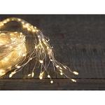 Retaz MagicHome Vianoce Twisted Stars 120S, 1200L, 230V, 3 m, 1200x micro LED teplá biela, exteriér osvetlenie, 