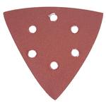 Výsek Worcraft MF-300, s otvormi, brúsny, Triangle, P120, bal. 10 ks