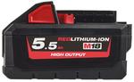 Akumulator Milwaukee M18 HB5.5 Li-ion, 18V, 5.5 Ah