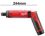 Skrutkovac Milwaukee M4 D-202B, 2x2.0Ah