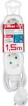 Cable GERMAN socket Strend Pro DG-803B 1,50 m, 3 sockets, HU, RO, SRB, CRO