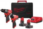 Set Milwaukee M12 FPP2A-402X