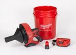 Cistic Milwaukee M12 BDC8-202C, 8 mm, špirála