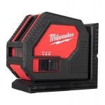 Laser Milwaukee CLL-C, krizovy,  4xAA 