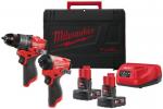 Set Milwaukee M12 FPP2A2-602X