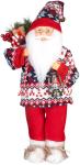 Dekorácia MagicHome Vianoce, Santa, so svetrom, 120 cm