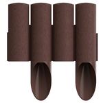 Palisáda cellfast® 4 Standard, 2.3 m, hnedá