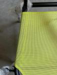 2. TRIEDA Stolička LEQ BRENDA, šedý rám/zelená, 60x70 cm