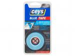 Páska Ceys Blue tape, obojstranná páska, lepiaca, 1,5 m x 19 mm