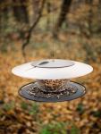 Krmítko Birdyfeed Round, Stone gray, 29,4x25,8x12,2 cm, pre vtáky