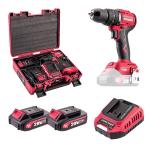 Skrutkovač Worcraft CHD-S20LiBCM ShareSYS, 20V, 60Nm, 2x Li-ion 2 Ah, 1x nabíjačka, bezuhlíkový, SET