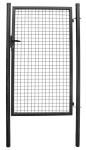 2.TRIEDA Brána Strend Pro METALTEC ECO, 1000/1500/50x50 mm, hranatý rám, antracit, jednokrídlová, záhradná, ZN+PVC, RAL7016