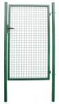 2.TRIEDA Brána Strend Pro METALTEC ECO, 1000/1500/50x50 mm, zelená, jednokrídlová, záhradná, ZN+PVC, RAL6005