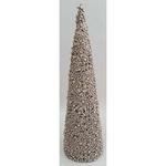 Dekoracia MagicHome X9206, TreeCone45.Champ, šampaň, bobuľky, 45 cm
