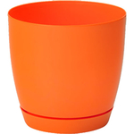 Kvetinac Toscana round, 15x14,5 cm, 2,2 lit, biely