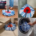 Mop Vileda H2Pro, rotačný, strapcový