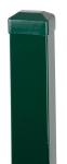 2.TRIEDA Stĺpik Strend Pro EUROSTANDARD, 2000/60x40/1,25 mm, zelený, hranatý, čiapočka, Zn+PVC, RAL6005