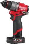 Skrutkovac Milwaukee M12 FPD2-602X, 2x6.0Ah, 45Nm, s priklepom