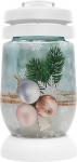 Kahanec Bolsius S07 3D Vianočné gule, 22,4 cm, na hrob, s náplňou 36 h
