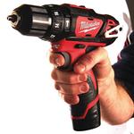 Skrutkovac Milwaukee M12 BPD-202C, 2x2.0Ah, 38Nm, s priklepom