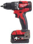 Skrutkovac Milwaukee M18 CBLPD-402C, 2x4.0Ah, 60Nm, s priklepom