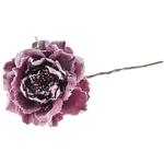 Kvet MagicHome, pivónia, tmavo ružová, stonka, veľkosť kvetu: 11 cm, dĺžka kvetu: 21 cm, bal. 6 ks