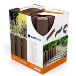 Palisáda cellfast® 4 Standard, 2.3 m, hnedá